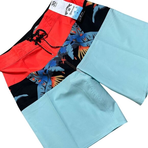 Billabong Mens Size 30 Tribong Pro Performance Mid Length 18" Board Shorts NWT - Picture 4 of 9